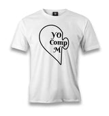 You Complete Me Left - White Men's White Tshirt - Premium  from W.E.N.S. WIND - Just 6490! Shop now at W.E.N.S. WIND