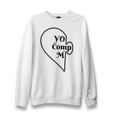 You Complete Me Left - White Unisex White Sweatshirt - Premium  from W.E.N.S. WIND - Just 10990! Shop now at W.E.N.S. WIND