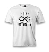 To Infinity Men's White Tshirt - Premium  from W.E.N.S. WIND - Just 6490! Shop now at W.E.N.S. WIND