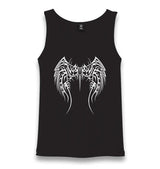 Tattoo Wings Unisex Black Tank Top - Premium  from W.E.N.S. WIND - Just 6490! Shop now at W.E.N.S. WIND