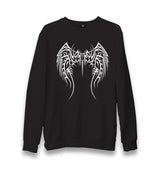 Tattoo Wings Unisex Black Sweatshirt - Premium  from W.E.N.S. WIND - Just 10990! Shop now at W.E.N.S. WIND