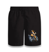 Motorcycle - Biker Girl Black Shorts - Premium  from W.E.N.S. WIND - Just 7990! Shop now at W.E.N.S. WIND