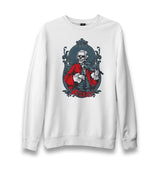 Mozart - Violin Unisex White Sweatshirt - Premium  from W.E.N.S. WIND - Just 10990! Shop now at W.E.N.S. WIND