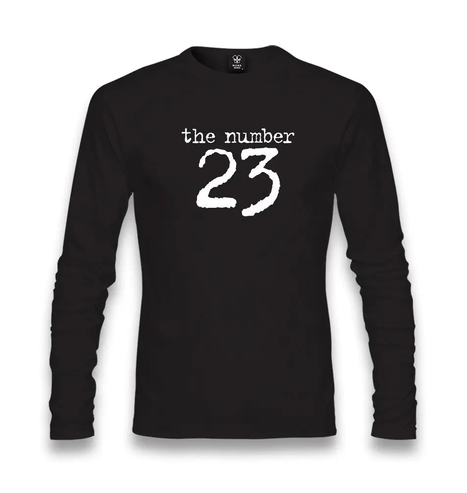 The Number 23 Unisex Black Longsleeve - Premium  from W.E.N.S. WIND - Just 7990! Shop now at W.E.N.S. WIND