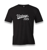 Vintage 1975 Men's Black Tshirt - Premium  from W.E.N.S. WIND - Just 6490! Shop now at W.E.N.S. WIND