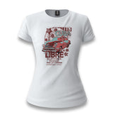 Cuba - Car White Women T-shirt - Premium  from W.E.N.S. WIND - Just 6490! Shop now at W.E.N.S. WIND