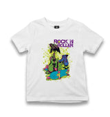 Rock n Roller Kid's White Tshirt - Premium  from W.E.N.S. WIND - Just 5990! Shop now at W.E.N.S. WIND