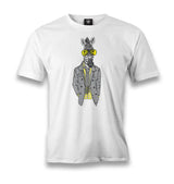 Zebra - Suit Men's White Tshirt - Premium  from W.E.N.S. WIND - Just 6490! Shop now at W.E.N.S. WIND