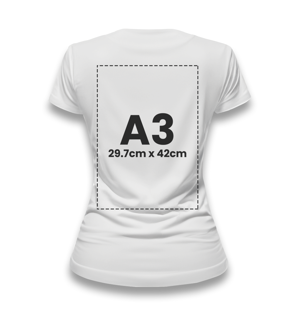 Customizable White Women's T-Shirt - 1 Side - Premium  from W.E.N.S. WIND - Just 6990! Shop now at W.E.N.S. WIND