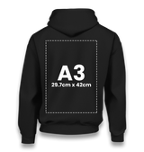 Customizable Black Unisex Hoodie - 1 Side - Premium  from W.E.N.S. WIND - Just 12490! Shop now at W.E.N.S. WIND