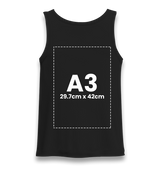 Customizable Black Unisex Tank Top - 1 Side - Premium  from W.E.N.S. WIND - Just 6990! Shop now at W.E.N.S. WIND