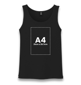 Customizable Black Unisex Tank Top - 1 Side - Premium  from W.E.N.S. WIND - Just 6990! Shop now at W.E.N.S. WIND