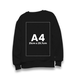 Customizable Black Kid's sweatshirt - 1 Side - Premium  from W.E.N.S. WIND - Just 8490! Shop now at W.E.N.S. WIND