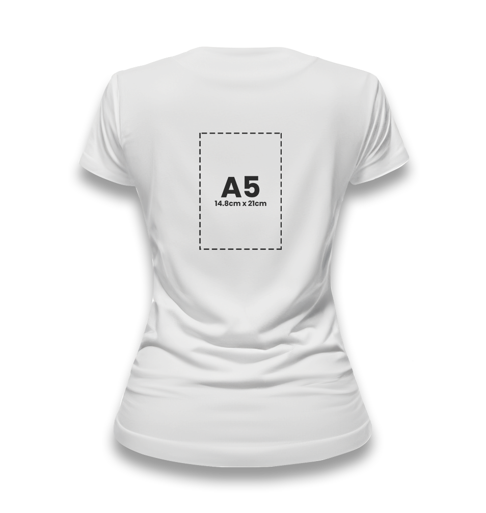 Customizable White Women's T-Shirt - 1 Side - Premium  from W.E.N.S. WIND - Just 6990! Shop now at W.E.N.S. WIND