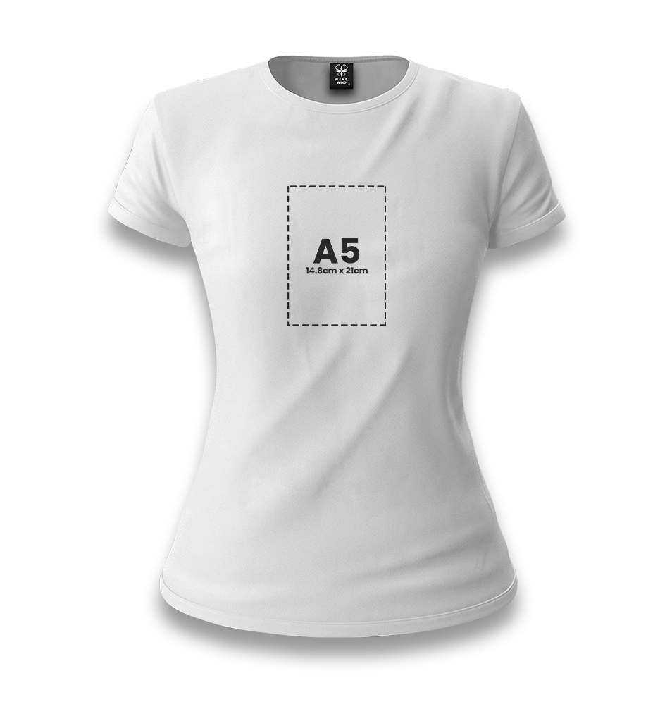 Customizable White Women's T-Shirt - 1 Side - Premium  from W.E.N.S. WIND - Just 6990! Shop now at W.E.N.S. WIND