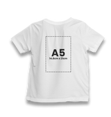 Customizable White Kid's T-shirt - 1 Side - Premium  from W.E.N.S. WIND - Just 6490! Shop now at W.E.N.S. WIND