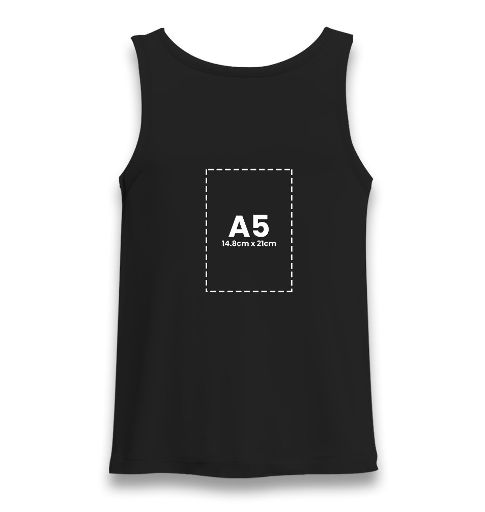 Customizable Black Unisex Tank Top - 1 Side - Premium  from W.E.N.S. WIND - Just 6990! Shop now at W.E.N.S. WIND