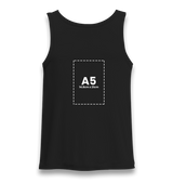 Customizable Black Unisex Tank Top - 1 Side - Premium  from W.E.N.S. WIND - Just 6990! Shop now at W.E.N.S. WIND