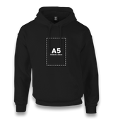 Customizable Black Unisex Hoodie - 1 Side - Premium  from W.E.N.S. WIND - Just 12490! Shop now at W.E.N.S. WIND