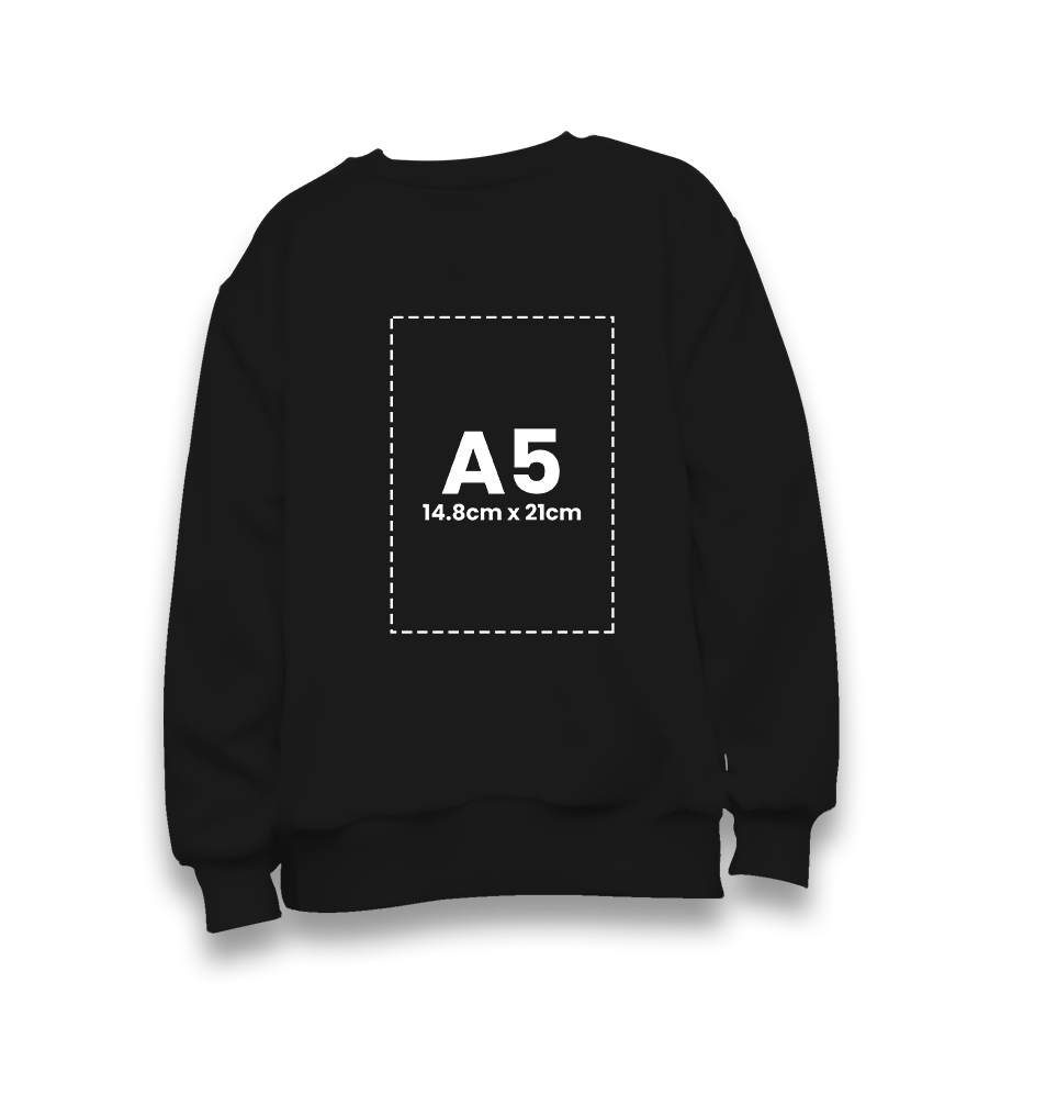 Customizable Black Kid's sweatshirt - 1 Side - Premium  from W.E.N.S. WIND - Just 8490! Shop now at W.E.N.S. WIND