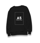 Customizable Black Kid's sweatshirt - 1 Side - Premium  from W.E.N.S. WIND - Just 8490! Shop now at W.E.N.S. WIND