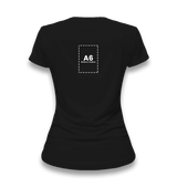 Customizable Black Women's T-Shirt - 1 Side - Premium  from W.E.N.S. WIND - Just 6990! Shop now at W.E.N.S. WIND