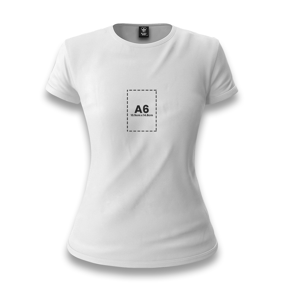 Customizable White Women's T-Shirt - 1 Side - Premium  from W.E.N.S. WIND - Just 6990! Shop now at W.E.N.S. WIND