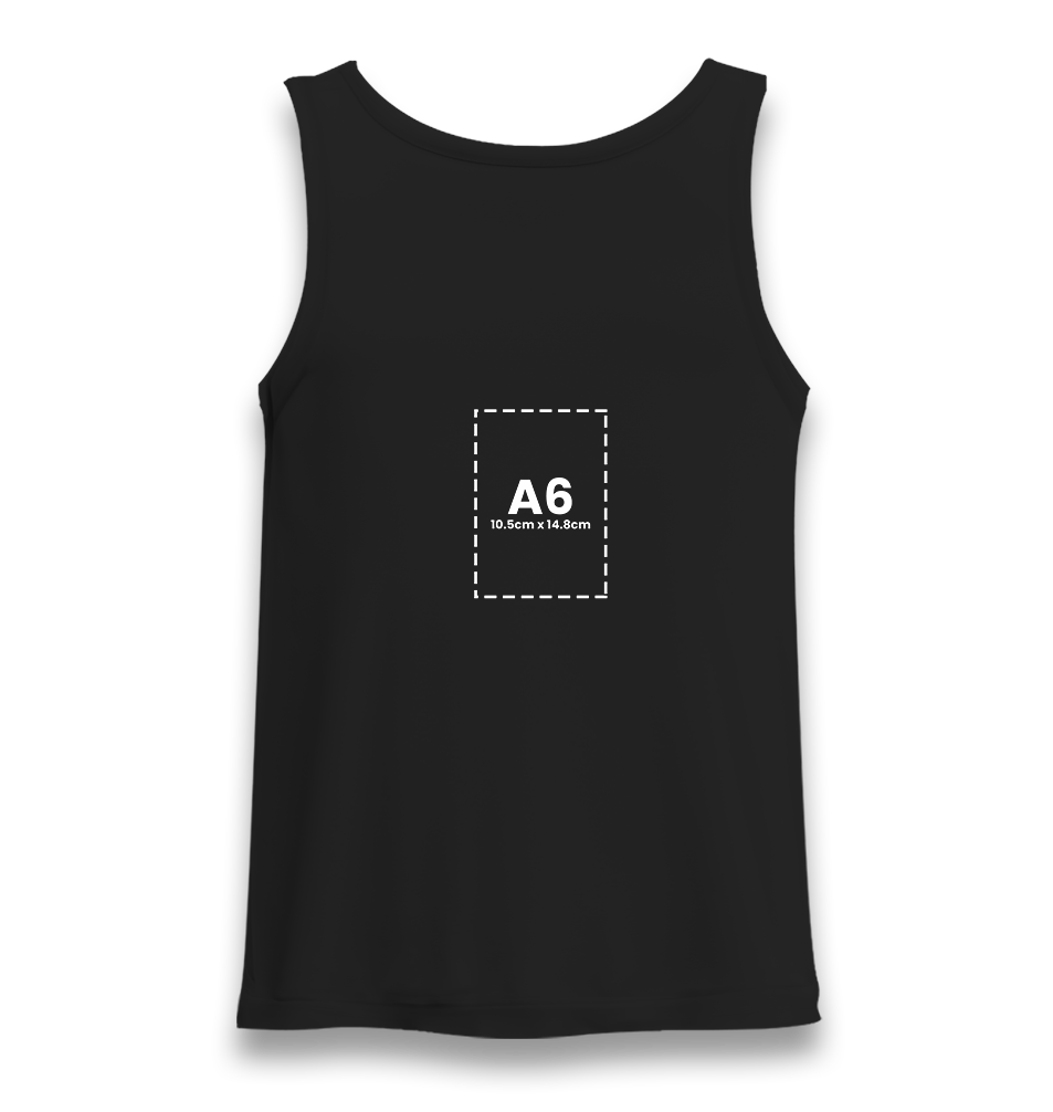 Customizable Black Unisex Tank Top - 1 Side - Premium  from W.E.N.S. WIND - Just 6990! Shop now at W.E.N.S. WIND