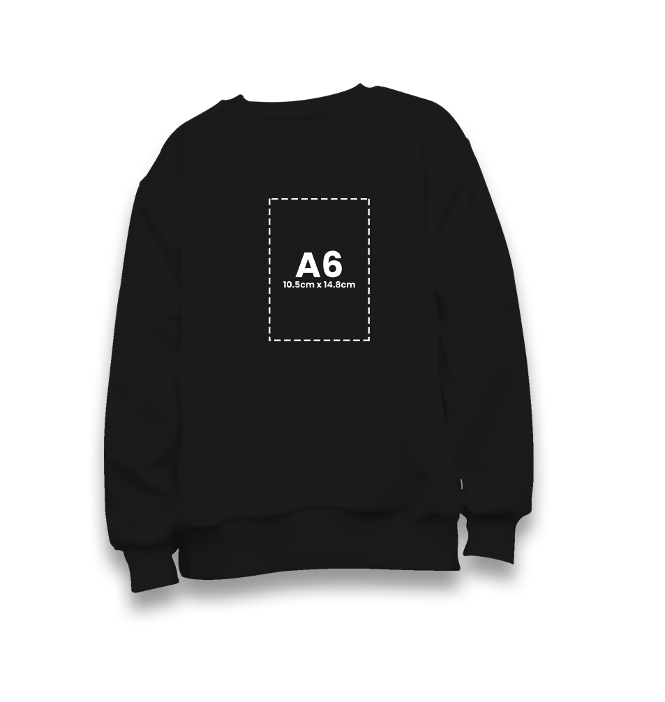 Customizable Black Kid's sweatshirt - 1 Side - Premium  from W.E.N.S. WIND - Just 8490! Shop now at W.E.N.S. WIND