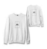 Customizable Adult Unisex White Sweatshirt - 2 Side - Premium  from W.E.N.S. WIND - Just 11990! Shop now at W.E.N.S. WIND