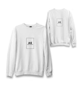 Customizable Adult Unisex White Sweatshirt - 2 Side - Premium  from W.E.N.S. WIND - Just 11990! Shop now at W.E.N.S. WIND