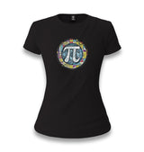 Mathematics - Pi Number V Women's Black T-shirt - Premium  from W.E.N.S. WIND - Just 6490! Shop now at W.E.N.S. WIND