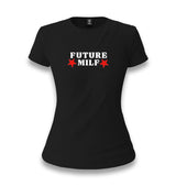 Future Milf Women's Black T-shirt Graphic Print