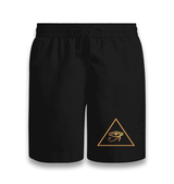 Eye of Ra - Pyramid Black Shorts - Premium  from W.E.N.S. WIND - Just 7990! Shop now at W.E.N.S. WIND