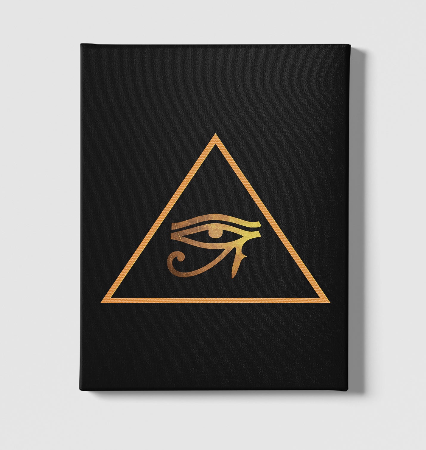 Eye of Ra Black Canvas Wall Art 35x40cm - Premium  from W.E.N.S. WIND - Just 7990! Shop now at W.E.N.S. WIND