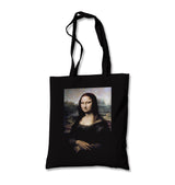 Mona Lisa Canvas Totebag - Premium  from Wenswind - Just 4990! Shop now at W.E.N.S. WIND