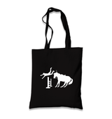 Horse XII Black Canvas Totebag - Premium  from W.E.N.S. WIND - Just 4990! Shop now at W.E.N.S. WIND