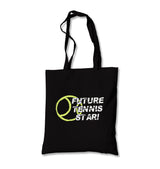 Future Tennis Star Canvas Totebag - Premium  from Wenswind - Just 4990! Shop now at W.E.N.S. WIND