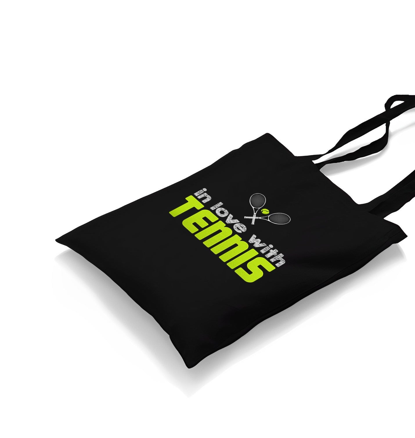 Tennis - In Love Canvas Totebag - Premium  from Wenswind - Just 4990! Shop now at W.E.N.S. WIND