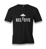 Believe Men's Black Tshirt - Premium  from W.E.N.S. WIND - Just 6490! Shop now at W.E.N.S. WIND