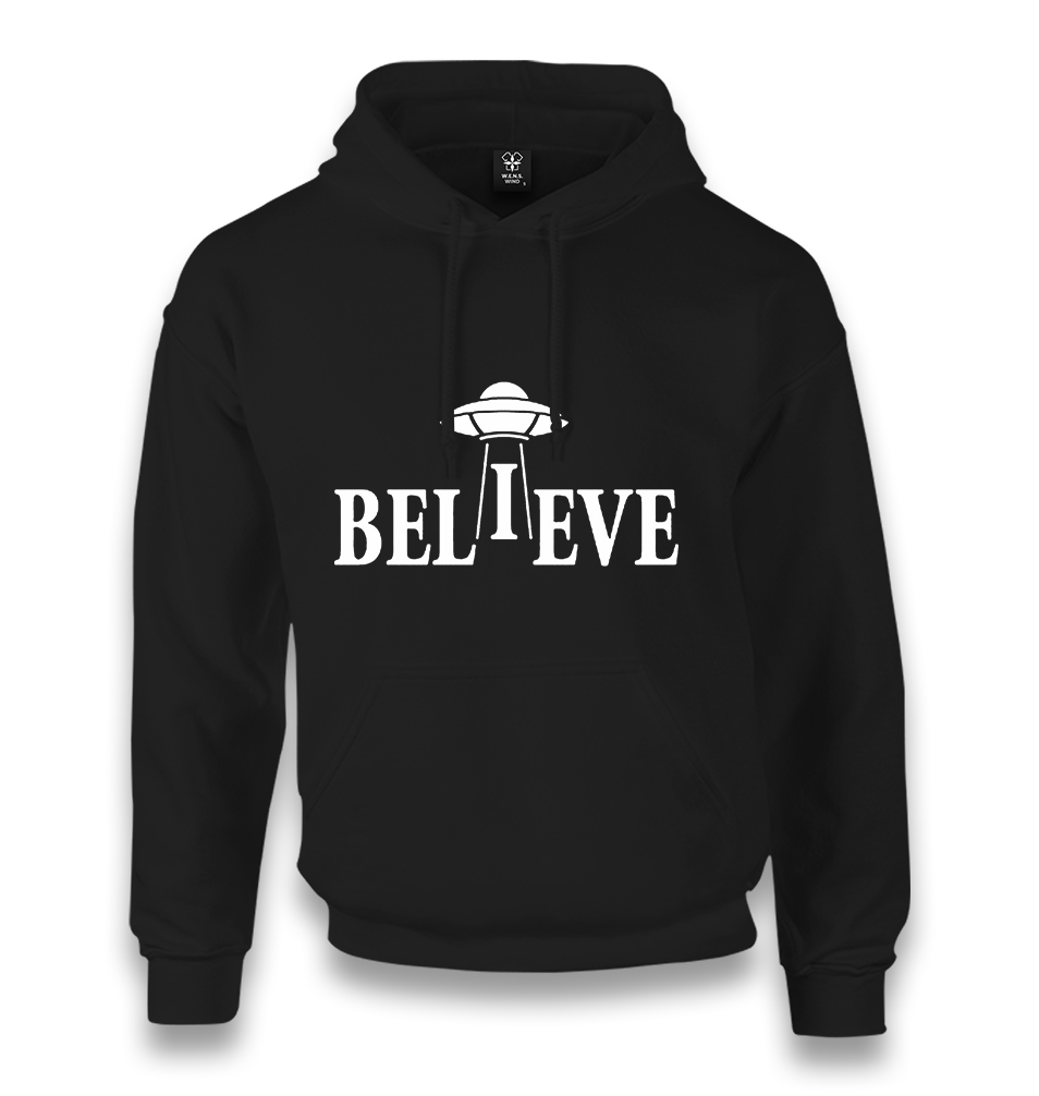 Believe Unisex Black Hoodie - Premium  from W.E.N.S. WIND - Just 11990! Shop now at W.E.N.S. WIND