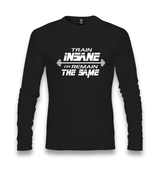 Bodybuilding-Train Insane Unisex Black Longsleeve - Premium  from W.E.N.S. WIND - Just 7990! Shop now at W.E.N.S. WIND