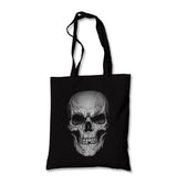 Skull - Smile Canvas Totebag - Premium  from Wenswind - Just 4990! Shop now at W.E.N.S. WIND