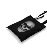 Skull - Smile Canvas Totebag - Premium  from Wenswind - Just 4990! Shop now at W.E.N.S. WIND