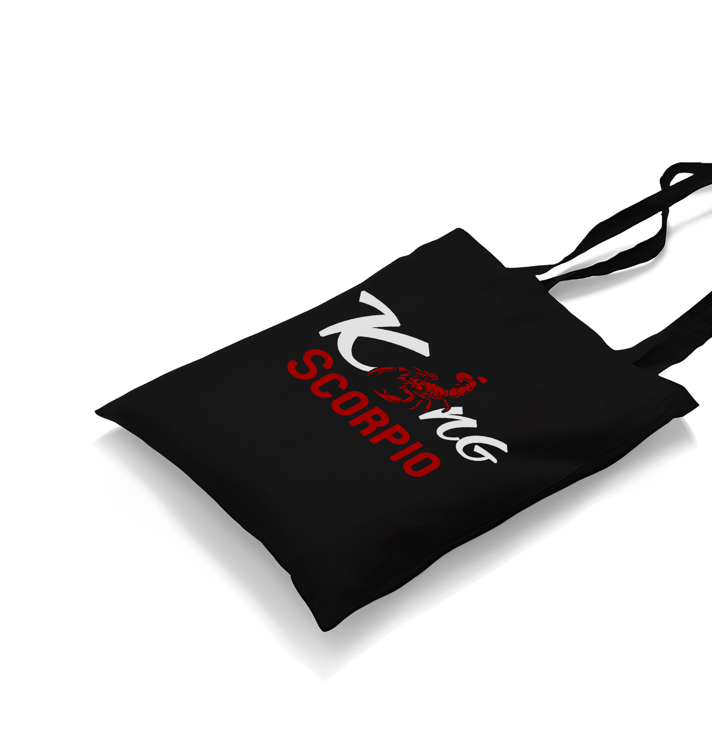 Zodiac - Scorpio King Black Canvas Totebag - Premium  from W.E.N.S. WIND - Just 4990! Shop now at W.E.N.S. WIND