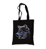 Wolf - Light Canvas Totebag - Premium  from Wenswind - Just 4990! Shop now at W.E.N.S. WIND