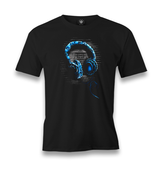 Headphone Men's Black Tshirt - Premium  from W.E.N.S. WIND - Just 6490! Shop now at W.E.N.S. WIND