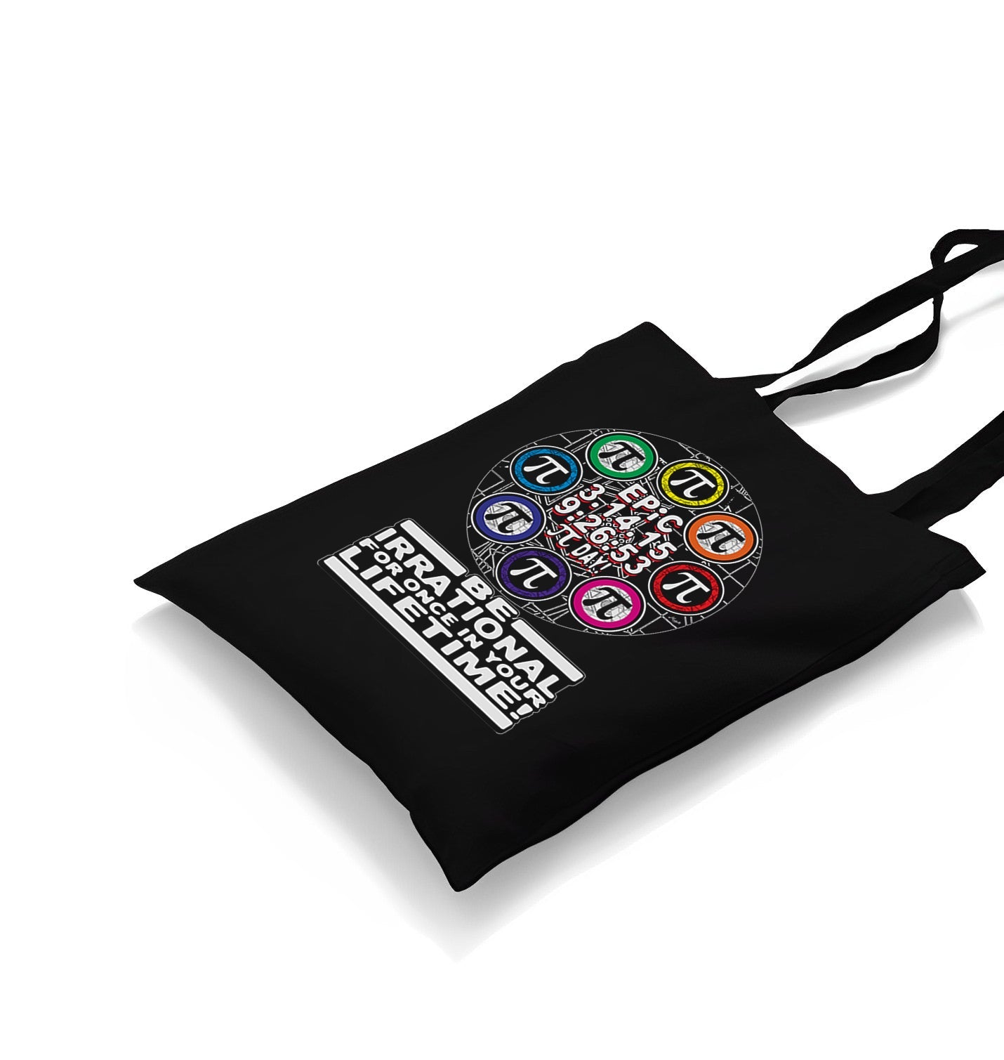 Mathematics - Pi Number III Canvas Totebag - Premium  from Wenswind - Just 4990! Shop now at W.E.N.S. WIND