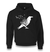 Crows in Tales Unisex Black Hoodie - Premium  from W.E.N.S. WIND - Just 11990! Shop now at W.E.N.S. WIND