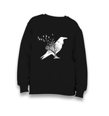 Crows in Tales Kid's Black Sweatshirt - Premium  from W.E.N.S. WIND - Just 7990! Shop now at W.E.N.S. WIND
